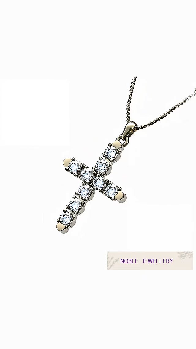 Cruciuliță aur galben 14K – model tradițional