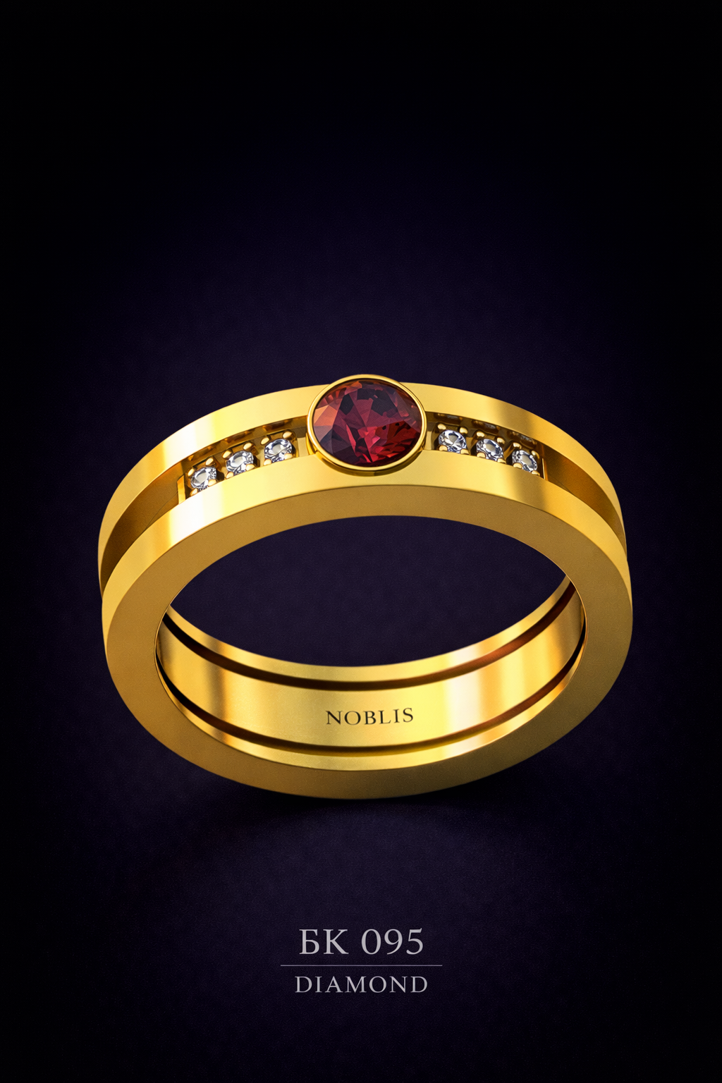 NOBLIS — Men Ring 26. Bijuterie lucrată manual în Chișinău, finisaj premium, livrare în toată Moldova.