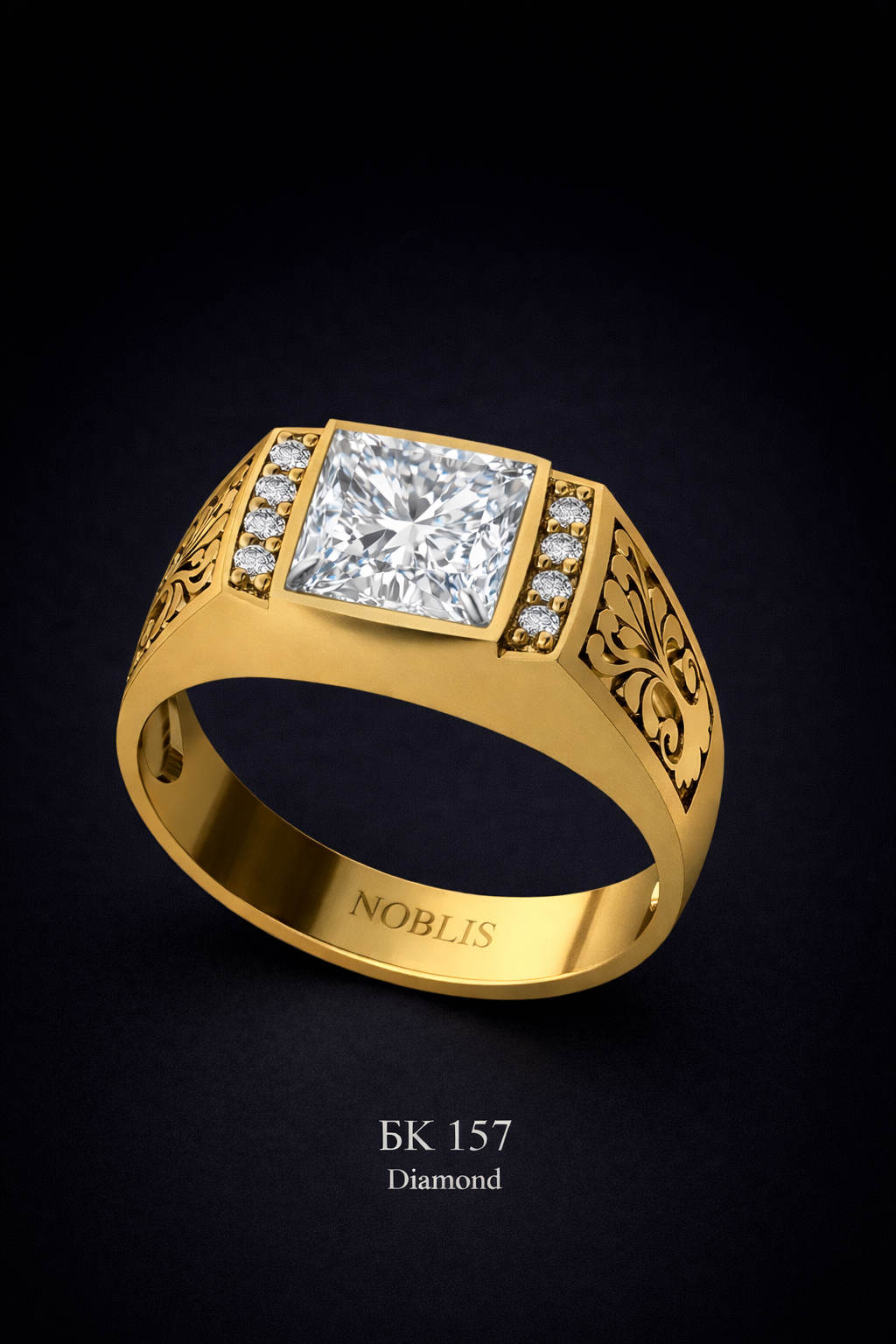 NOBLIS — Men Ring 34. Bijuterie lucrată manual în Chișinău, finisaj premium, livrare în toată Moldova.