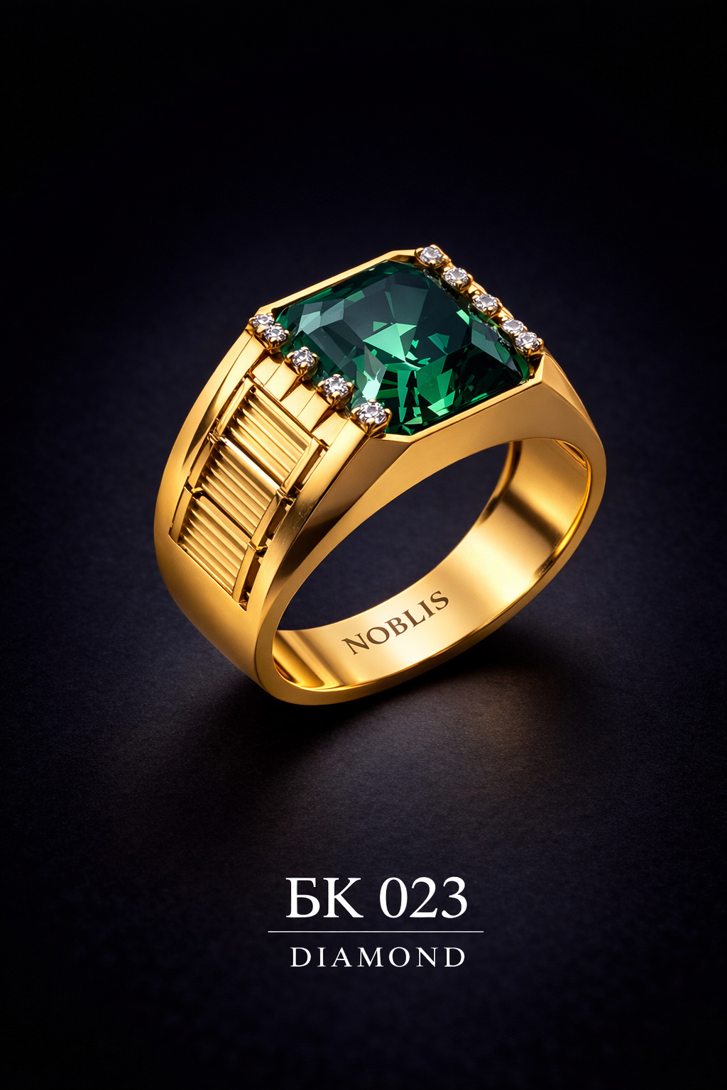 NOBLIS — Men Ring 44. Bijuterie lucrată manual în Chișinău, finisaj premium, livrare în toată Moldova.