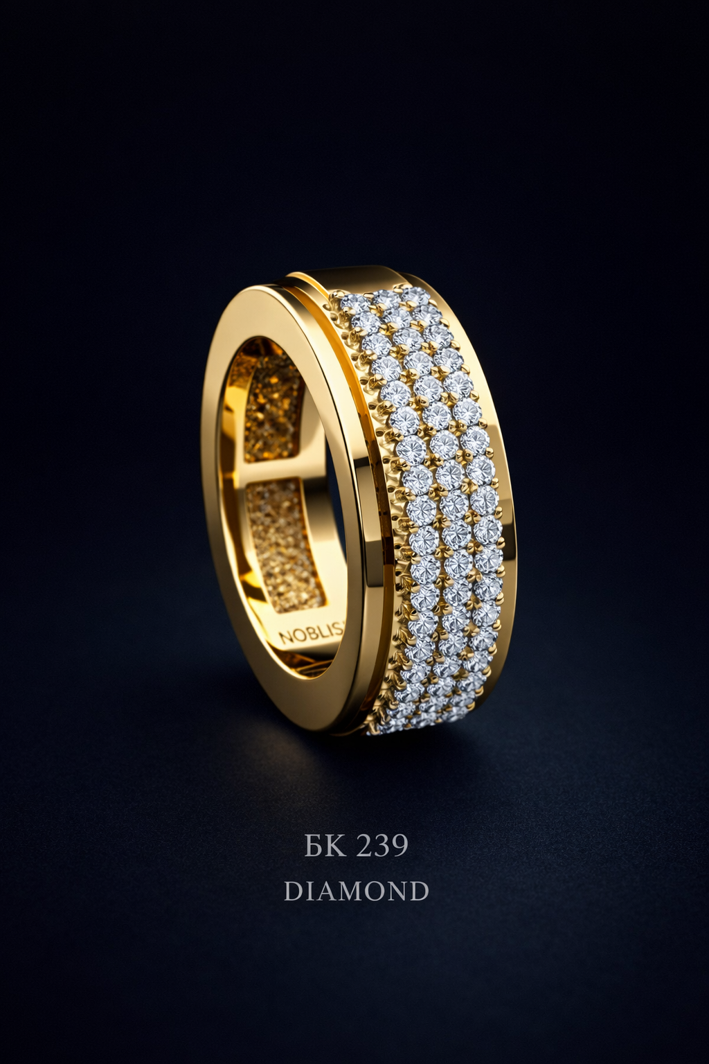 NOBLIS — Ladies Ring 38. Bijuterie lucrată manual în Chișinău, finisaj premium, livrare în toată Moldova.