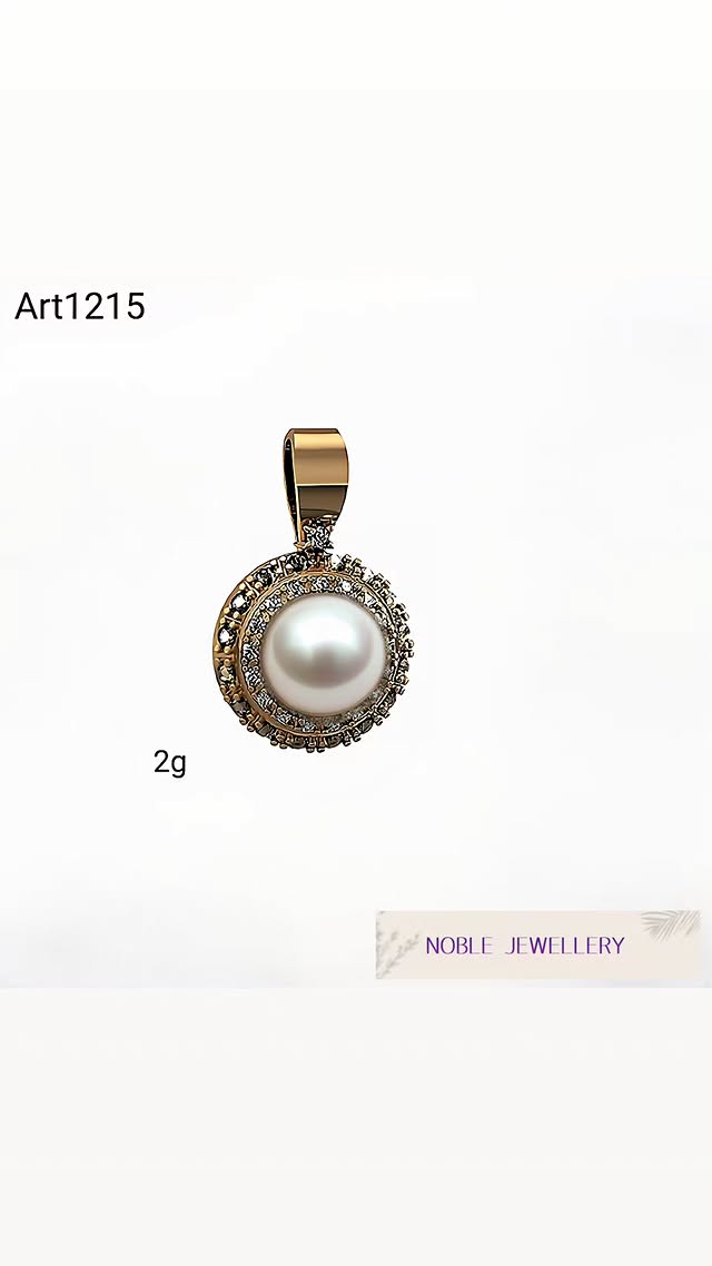 Pandantiv aur 14K cu model floral