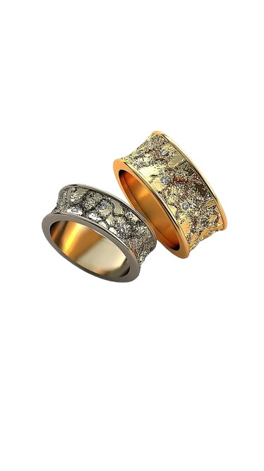 Set verighete elegante pentru cununie