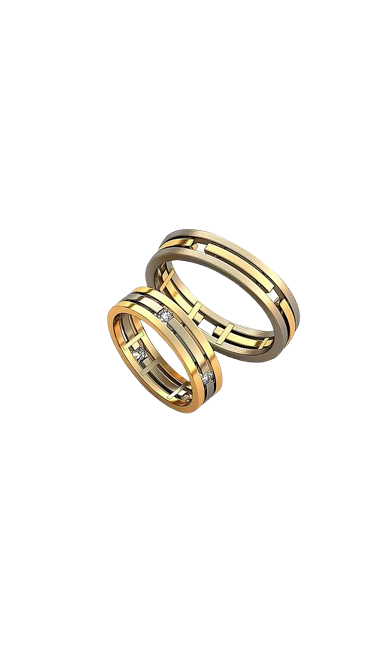 Set verighete elegante pentru cununie