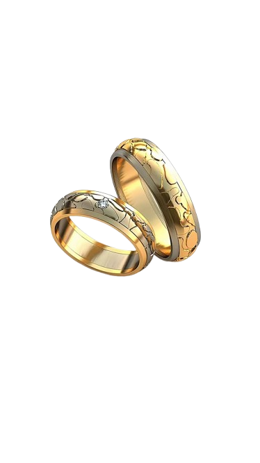 Set verighete elegante pentru cununie